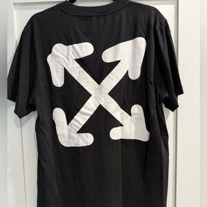 Black Off-White T-Shirt